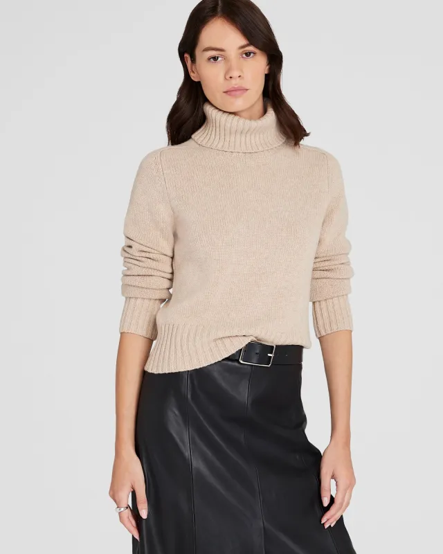 Shrunken Wool Turtleneck sold by Club Monaco