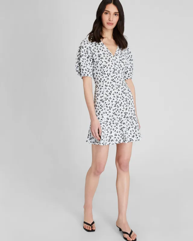 Flounce Hem Mini Dress made by Club Monaco