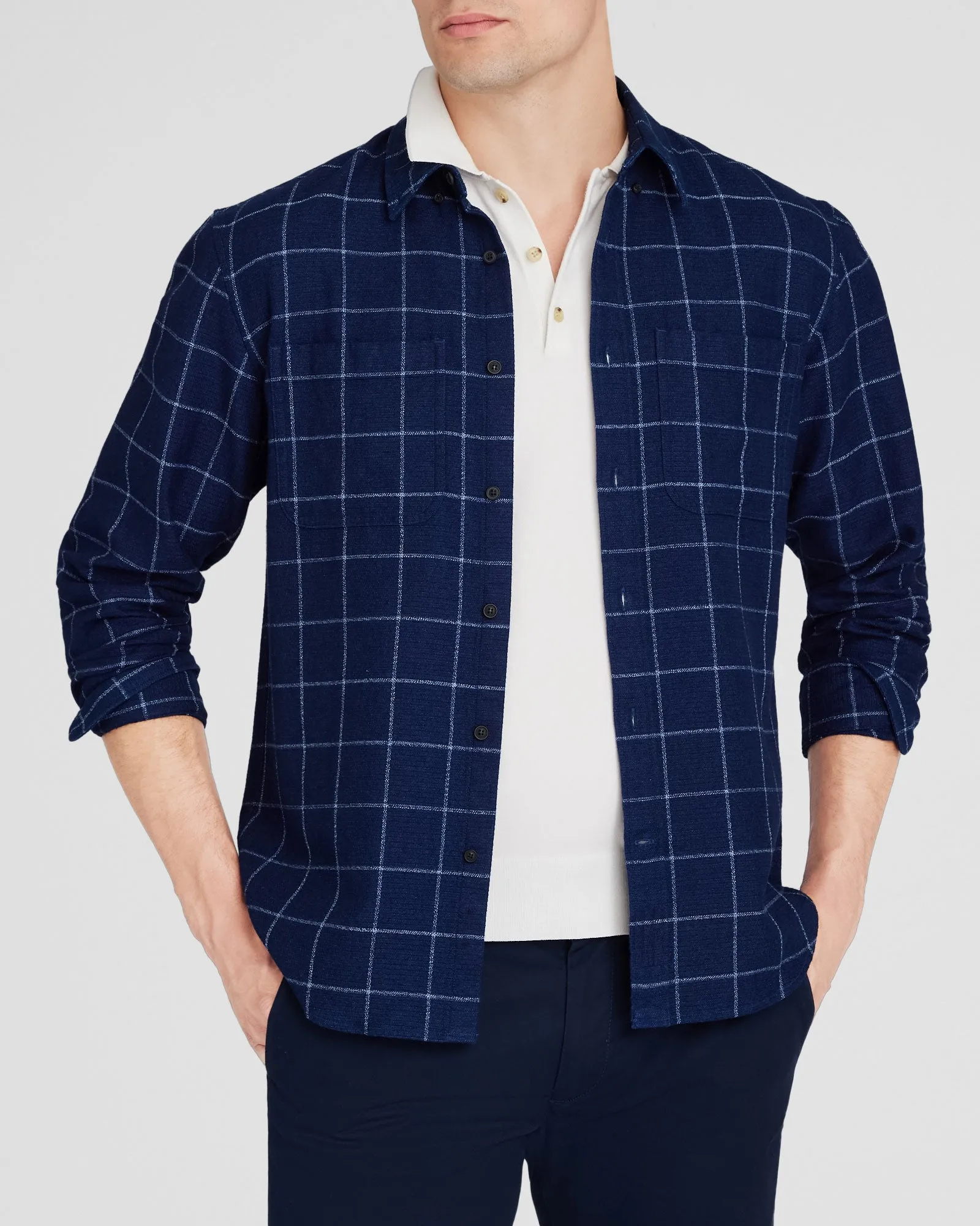 Plaid Utility Shirt sold by Club Monaco