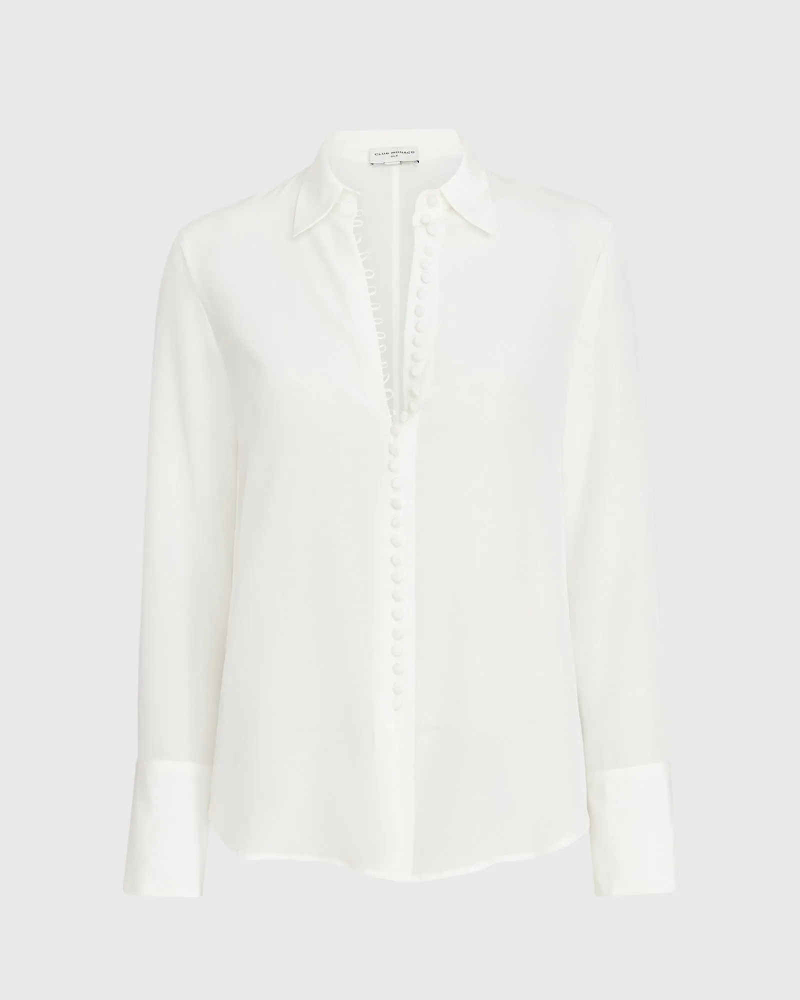 Helek Silk Shirt sold by Club Monaco product image thumbnail 4