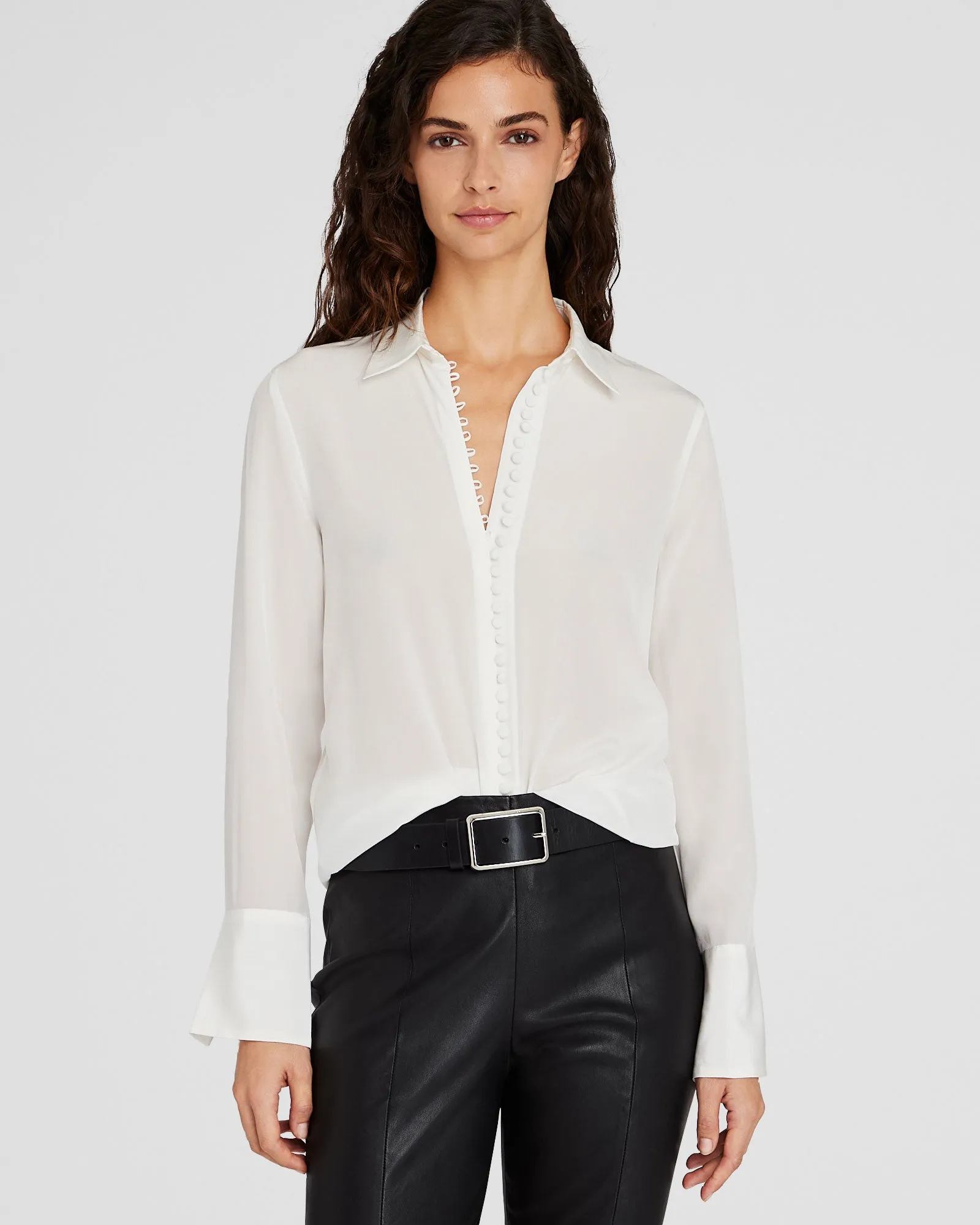 Helek Silk Shirt sold by Club Monaco