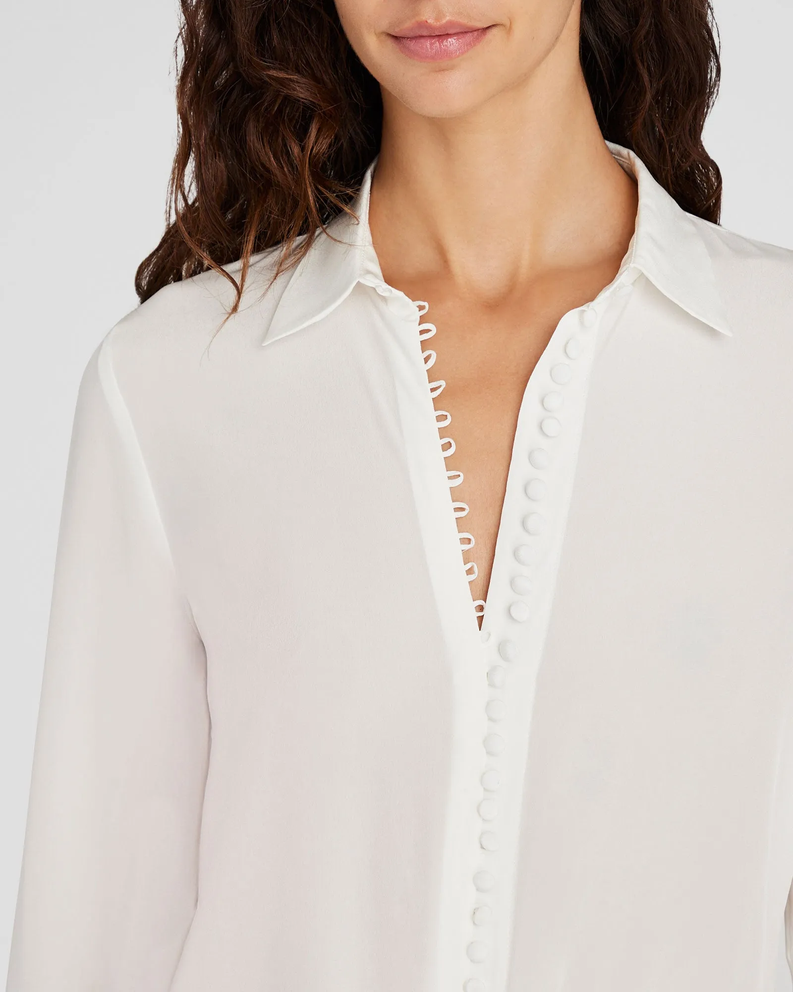 Helek Silk Shirt sold by Club Monaco product image thumbnail 2