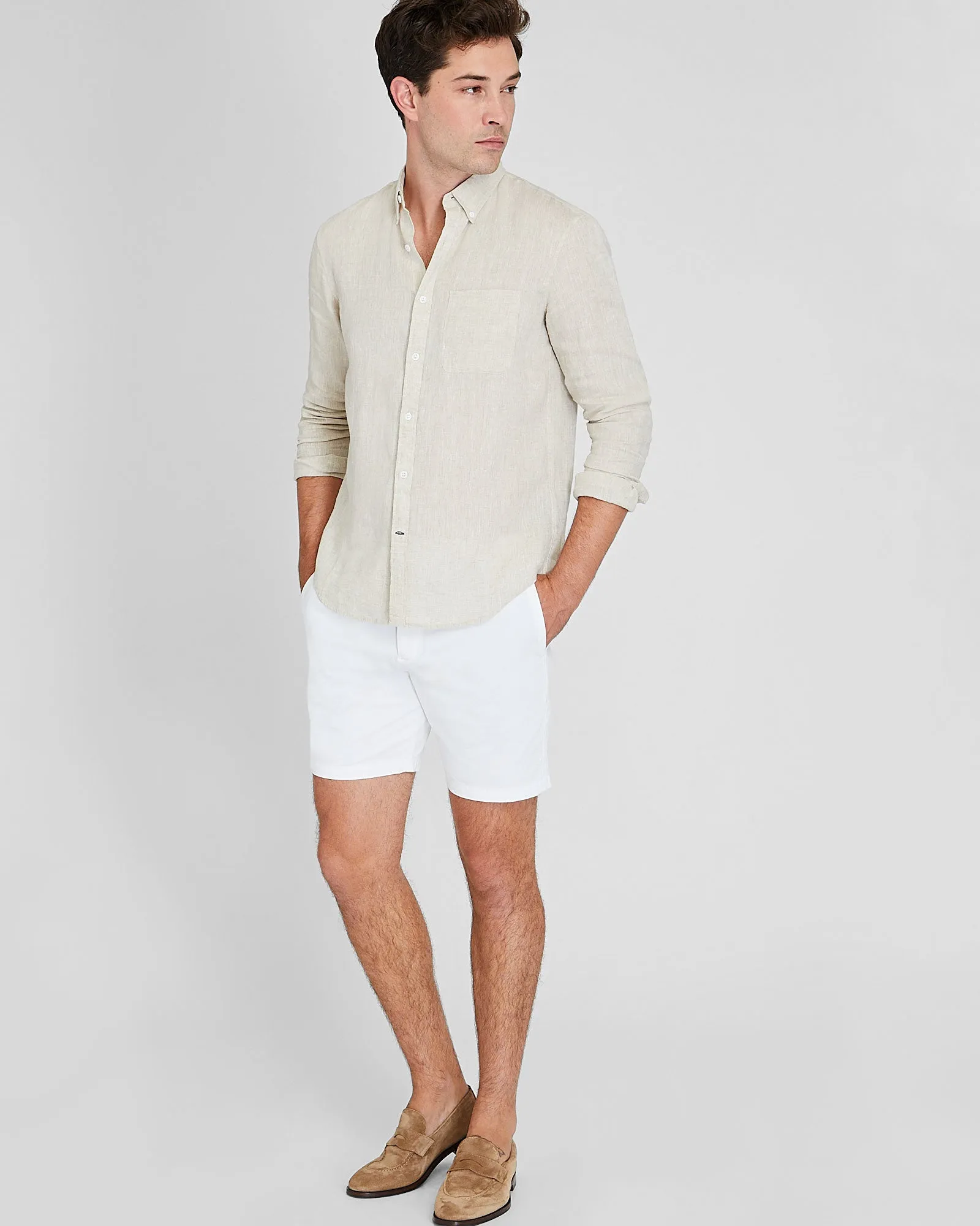 Baxter Texture 7" Short sold by Club Monaco