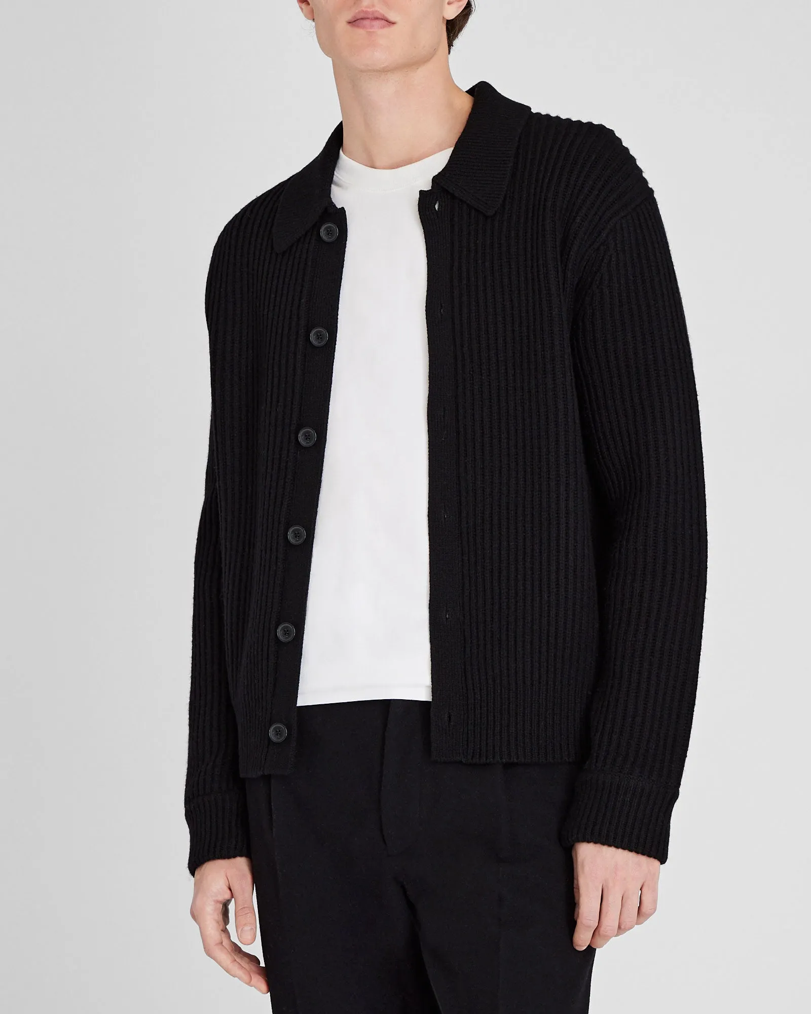 Chunky Collar Cardigan sold by Club Monaco product image thumbnail 2