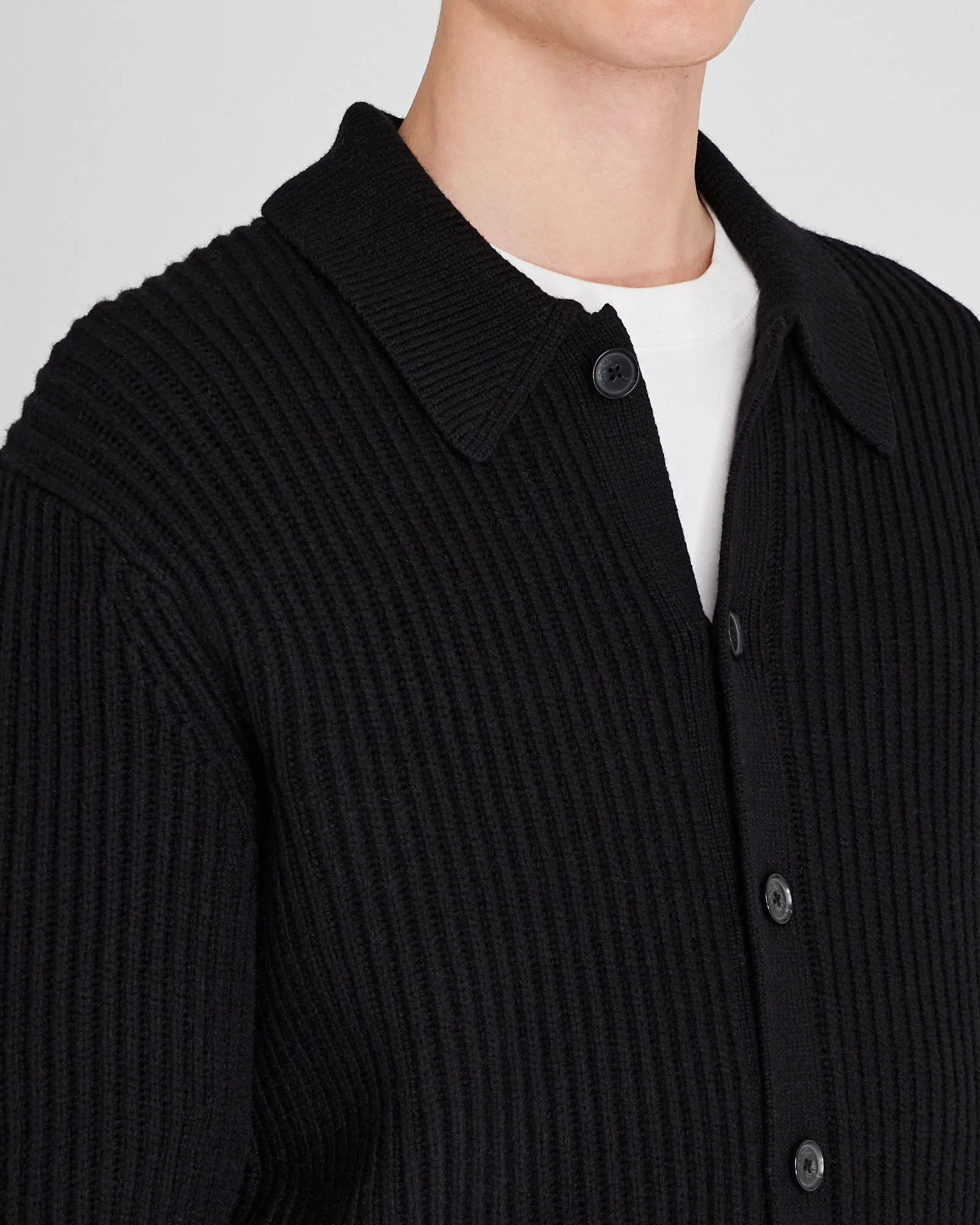 Chunky Collar Cardigan sold by Club Monaco