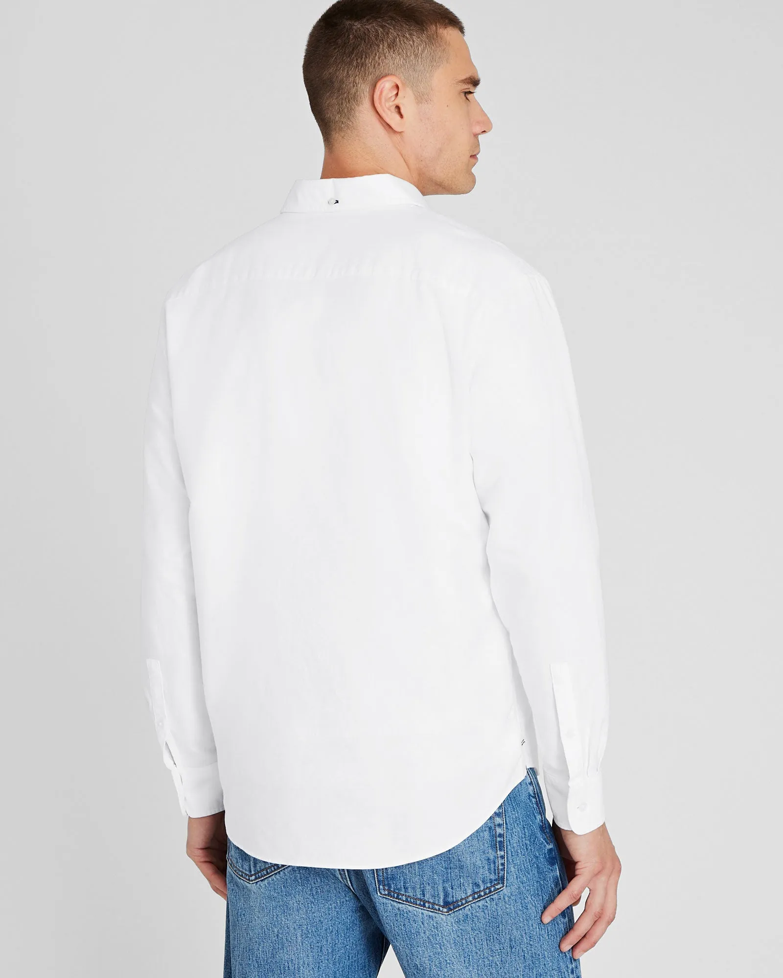 Crest Oxford Shirt sold by Club Monaco product image thumbnail 3