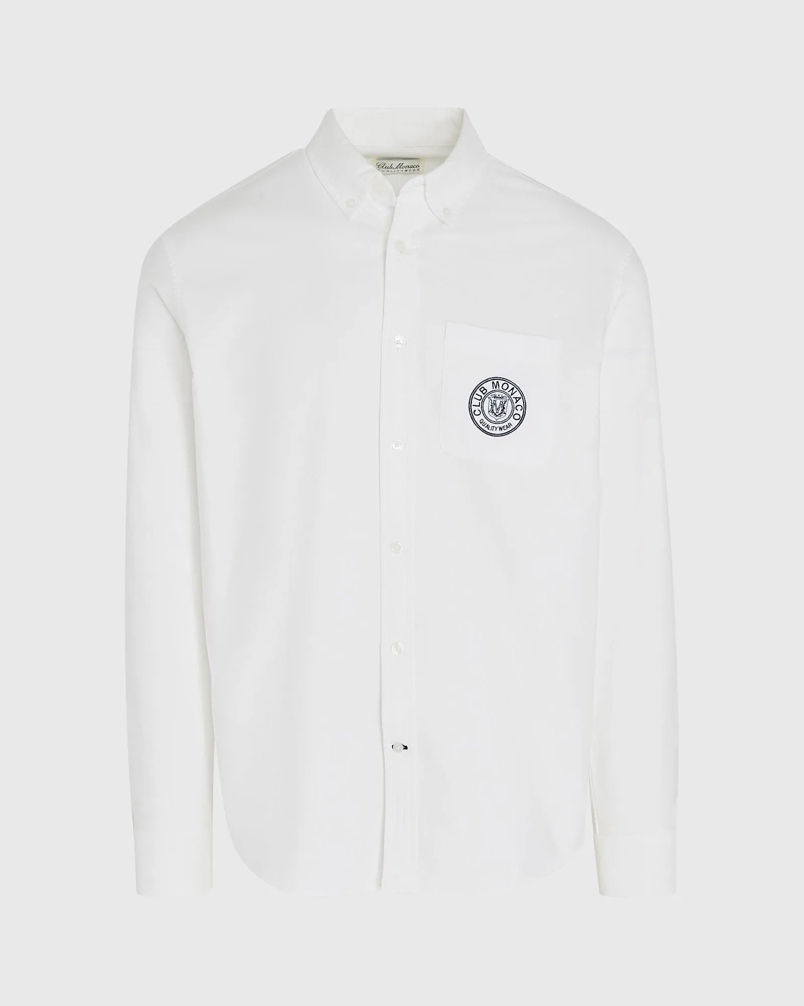 Crest Oxford Shirt sold by Club Monaco