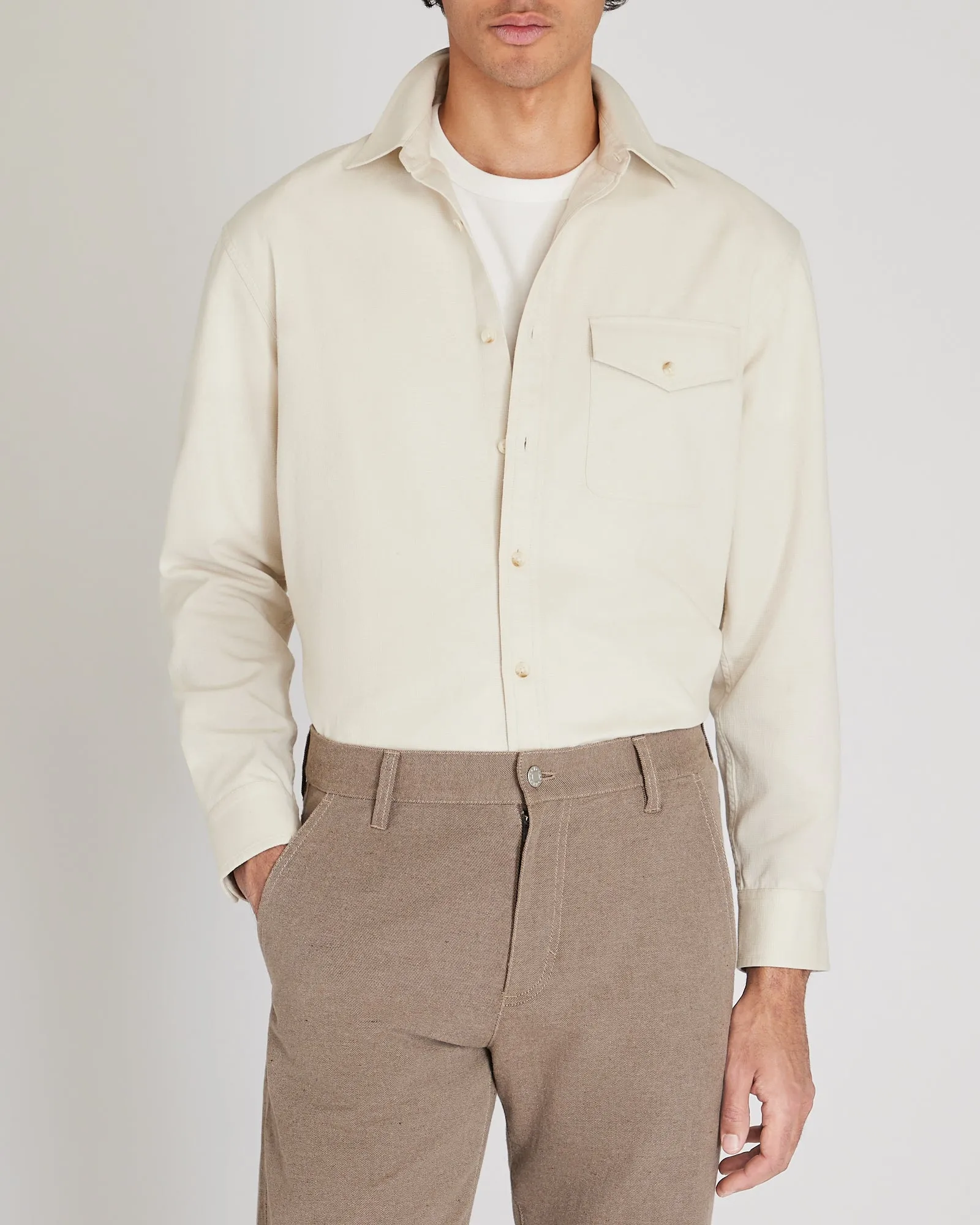 Long-Sleeve Standard Texture Shirt sold by Club Monaco