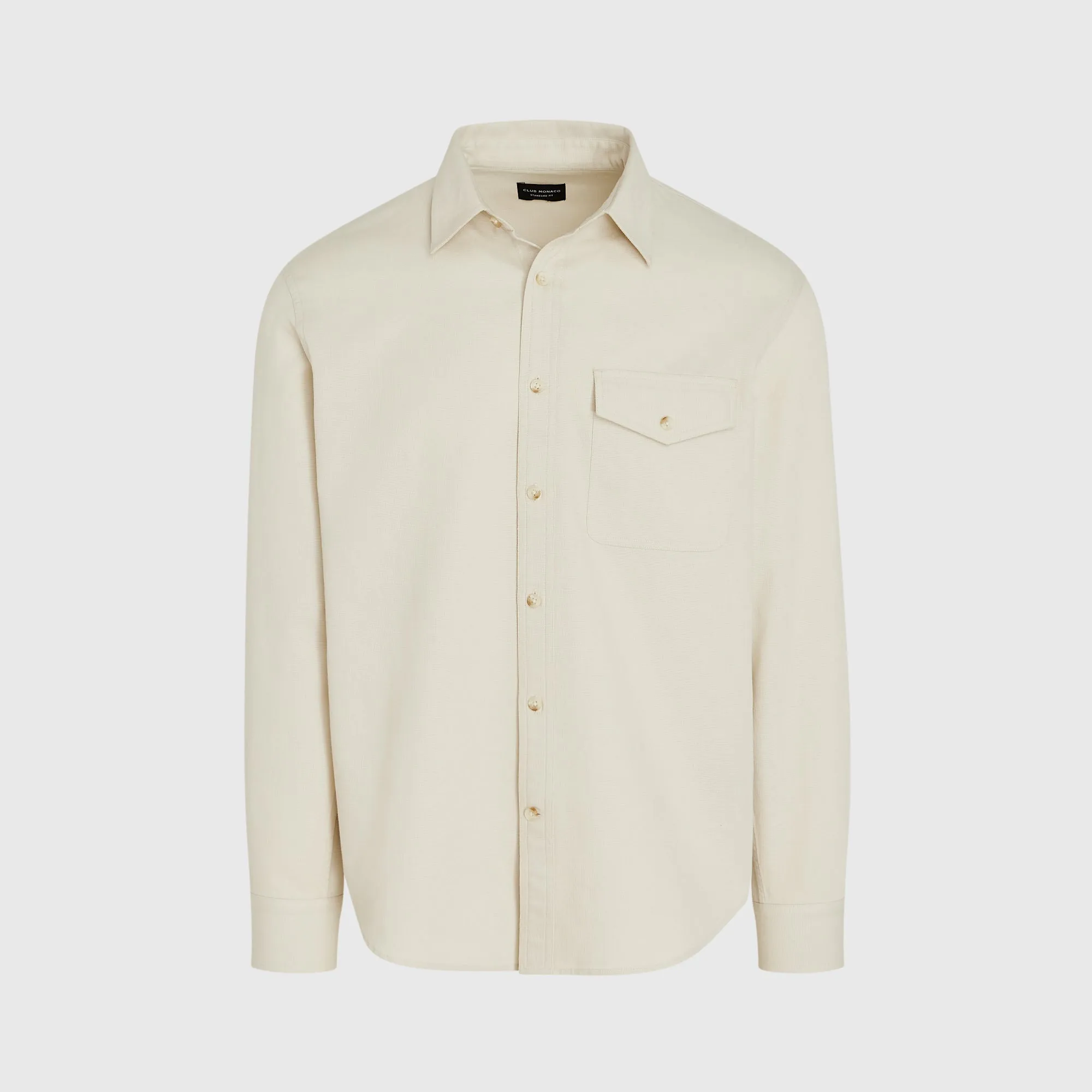Long-Sleeve Standard Texture Shirt sold by Club Monaco product image thumbnail 5