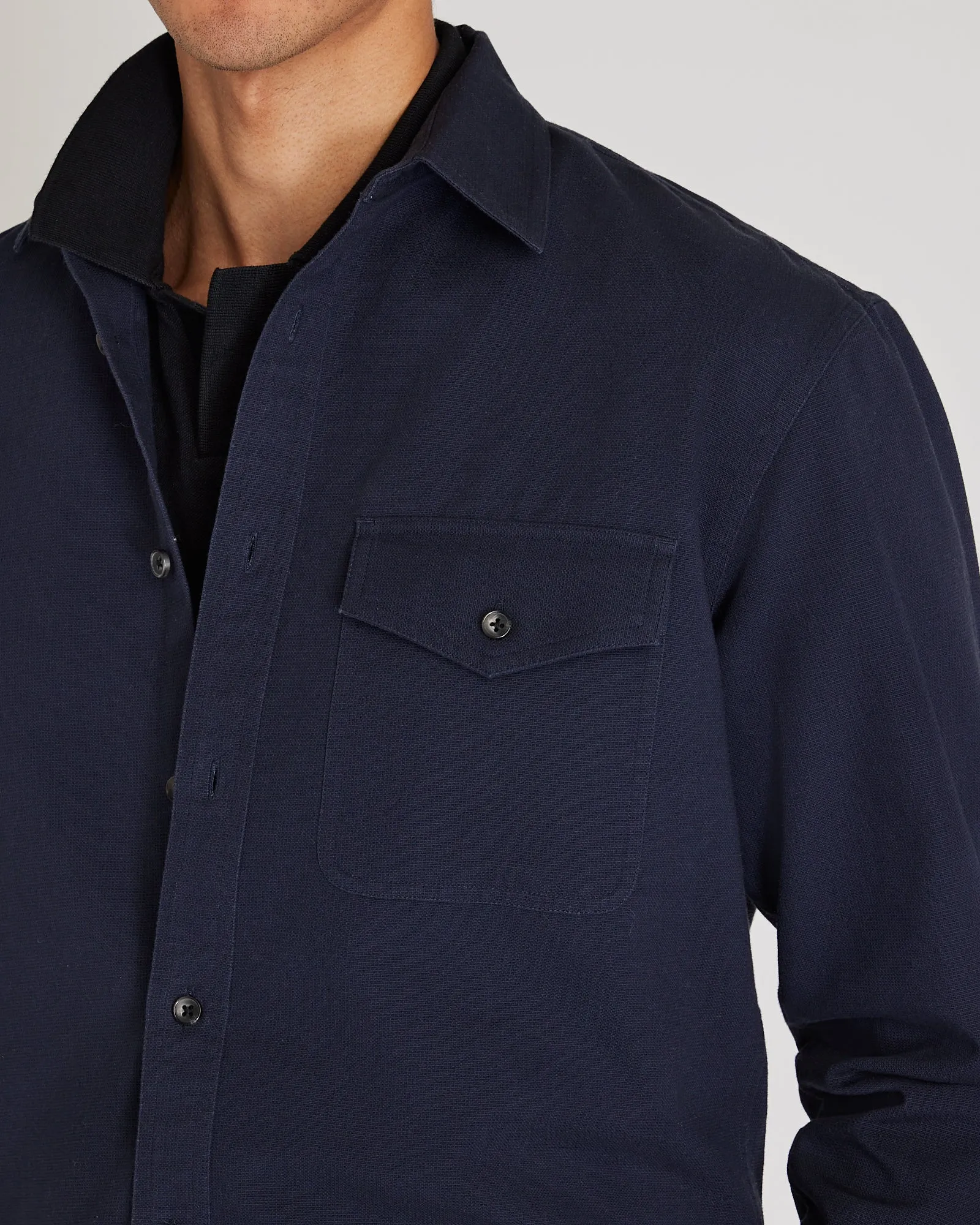 Long-Sleeve Standard Texture Shirt sold by Club Monaco product image thumbnail 2