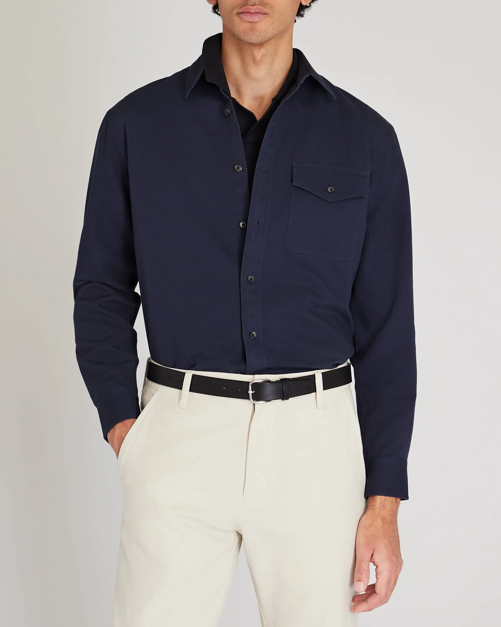 Long-Sleeve Standard Texture Shirt sold by Club Monaco