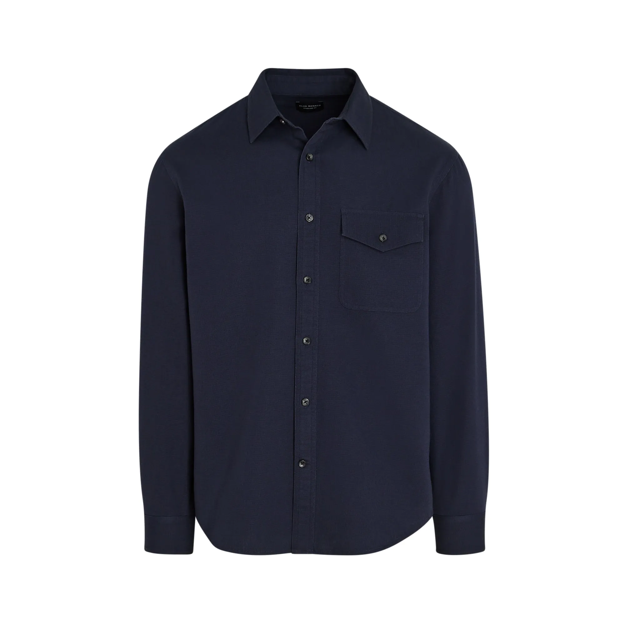 Long-Sleeve Standard Texture Shirt sold by Club Monaco product image thumbnail 5