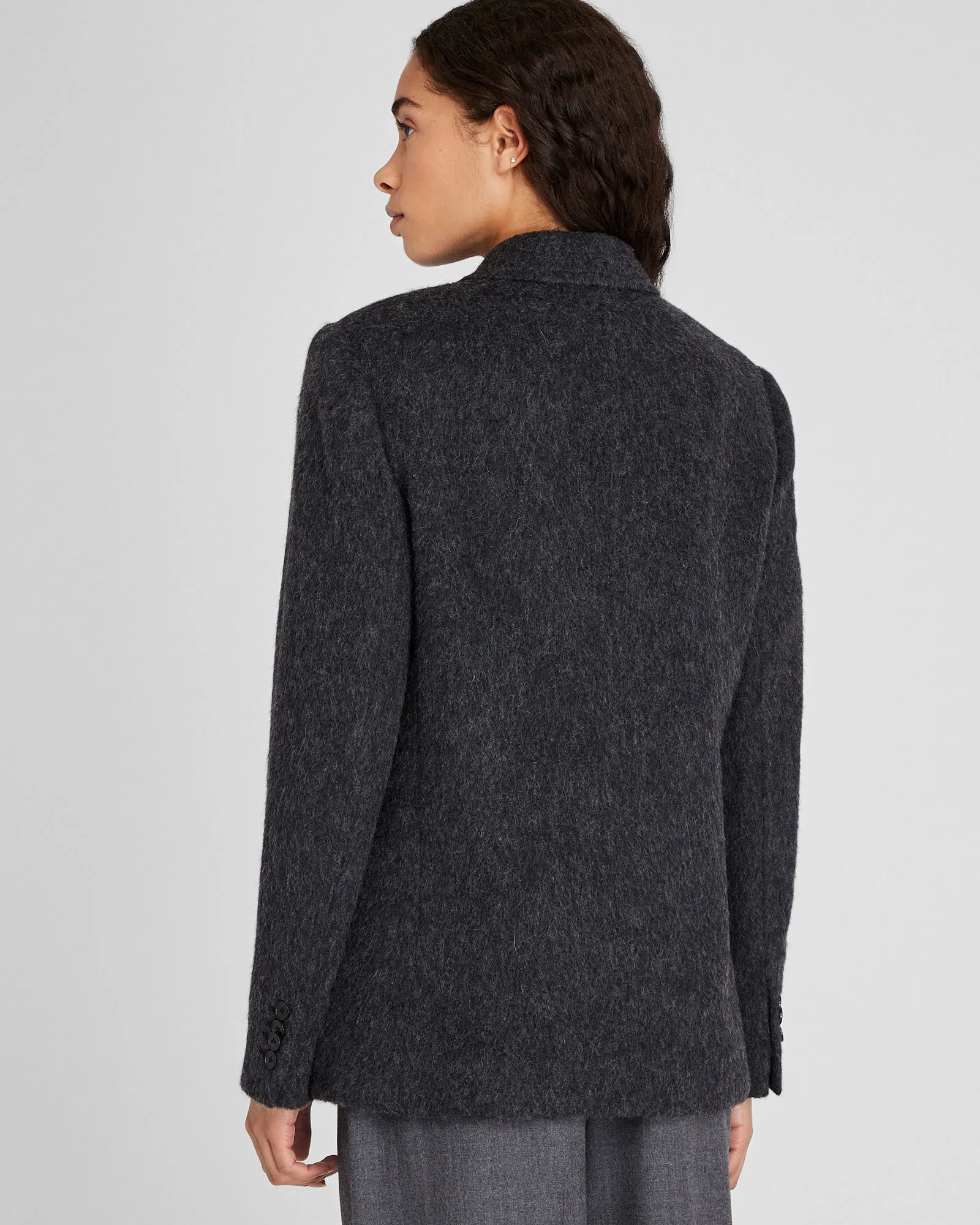 Plush Single-Breasted Wool Blazer sold by Club Monaco product image thumbnail 3