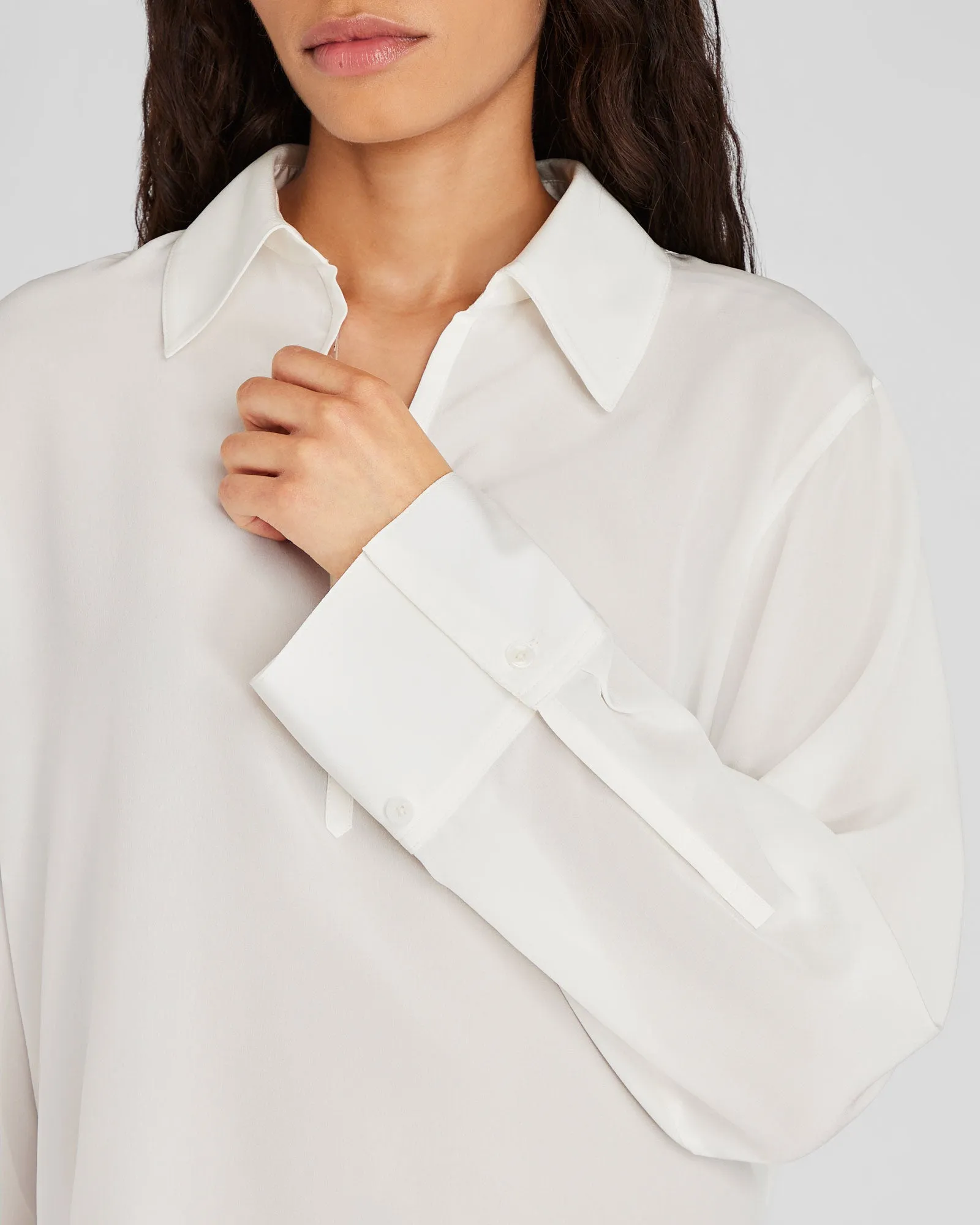 Silk Popover Shirt sold by Club Monaco product image thumbnail 2
