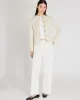 Wool-Cashmere Blend Milano Stitch Cardigan sold by Club Monaco