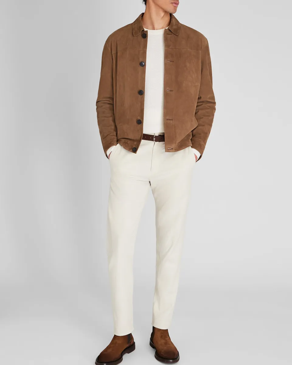 Cotton Linen Twill Pant sold by Club Monaco