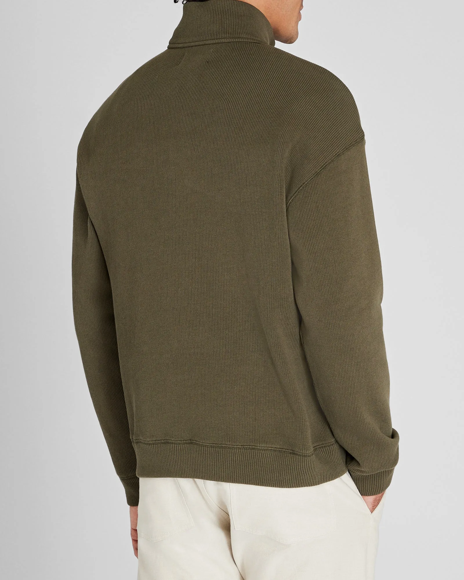 Rib Knit Quarter-Zip sold by Club Monaco product image thumbnail 3
