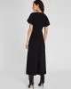Flutter Sleeve Crepe Midi Dress sold by Club Monaco