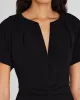 Flutter Sleeve Crepe Midi Dress sold by Club Monaco