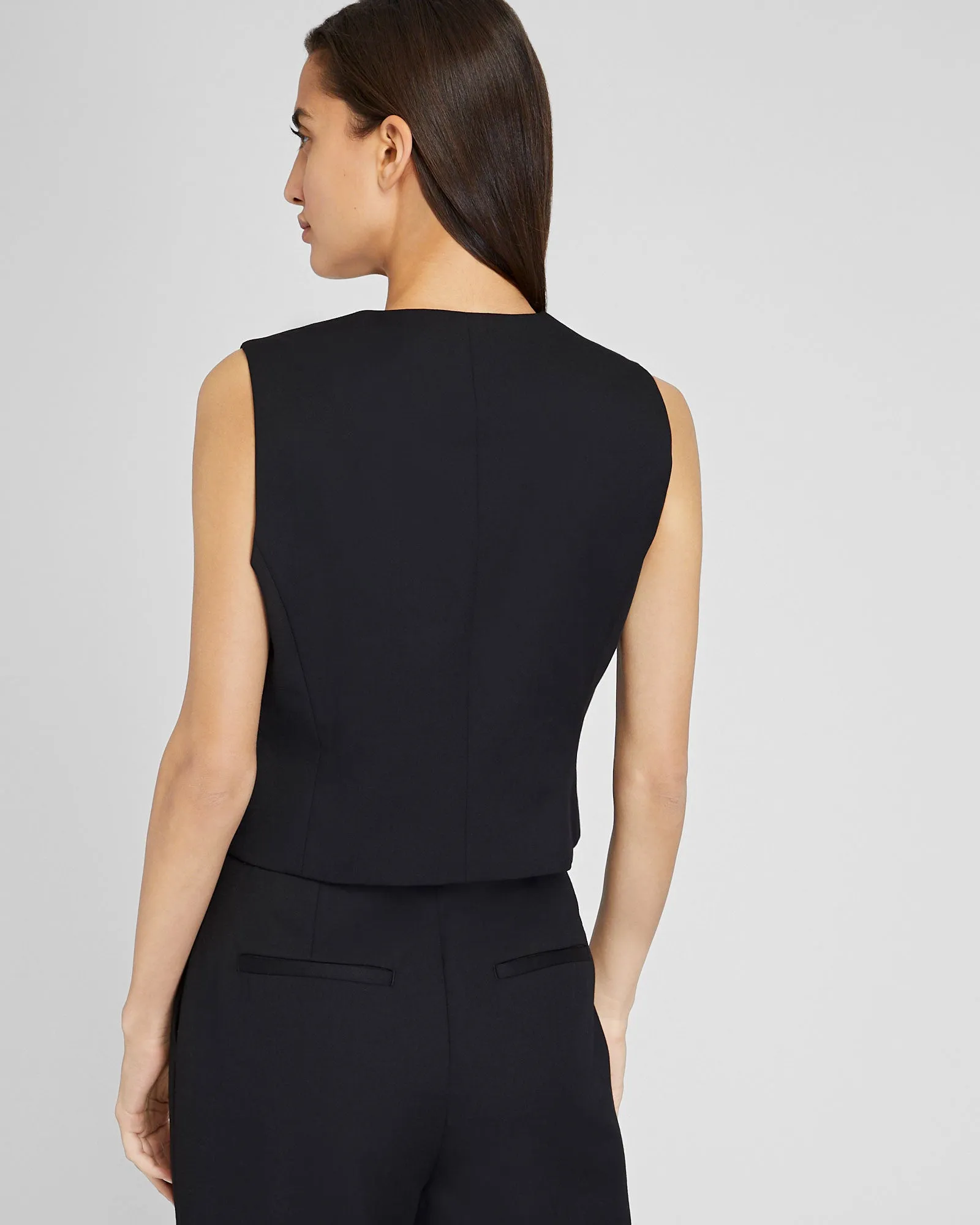 Lightweight Wool Vest sold by Club Monaco product image thumbnail 2