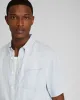 Short Sleeve Slim Linen Shirt sold by Club Monaco