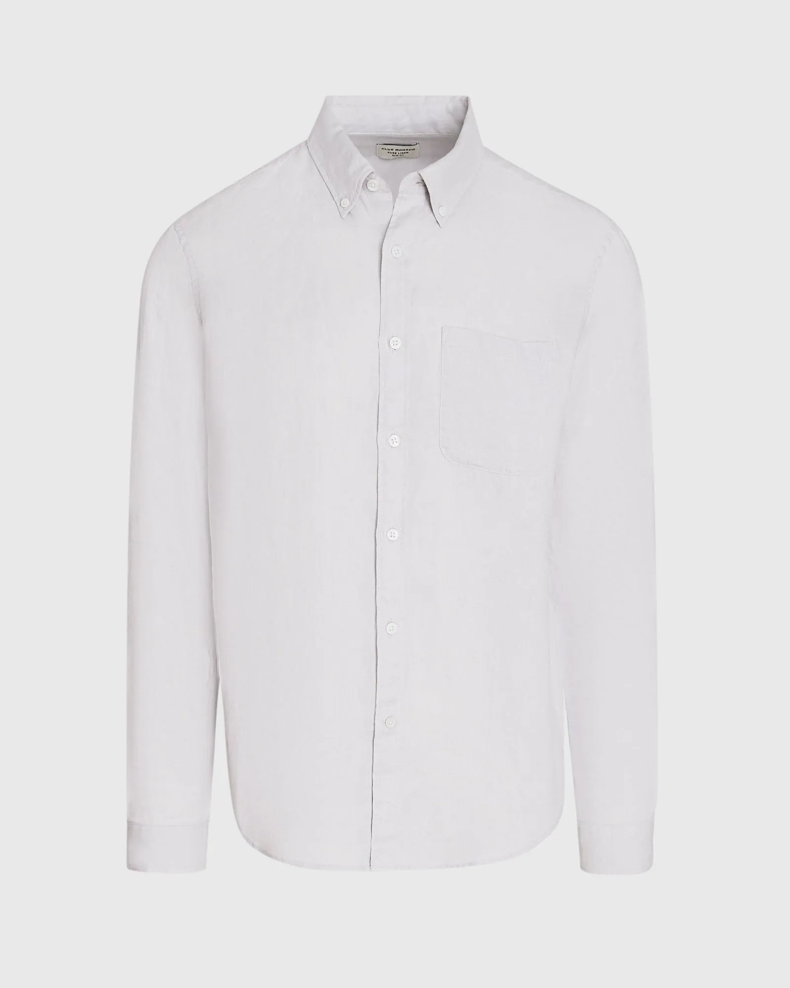 Long-Sleeve Solid Linen Shirt sold by Club Monaco product image thumbnail 5
