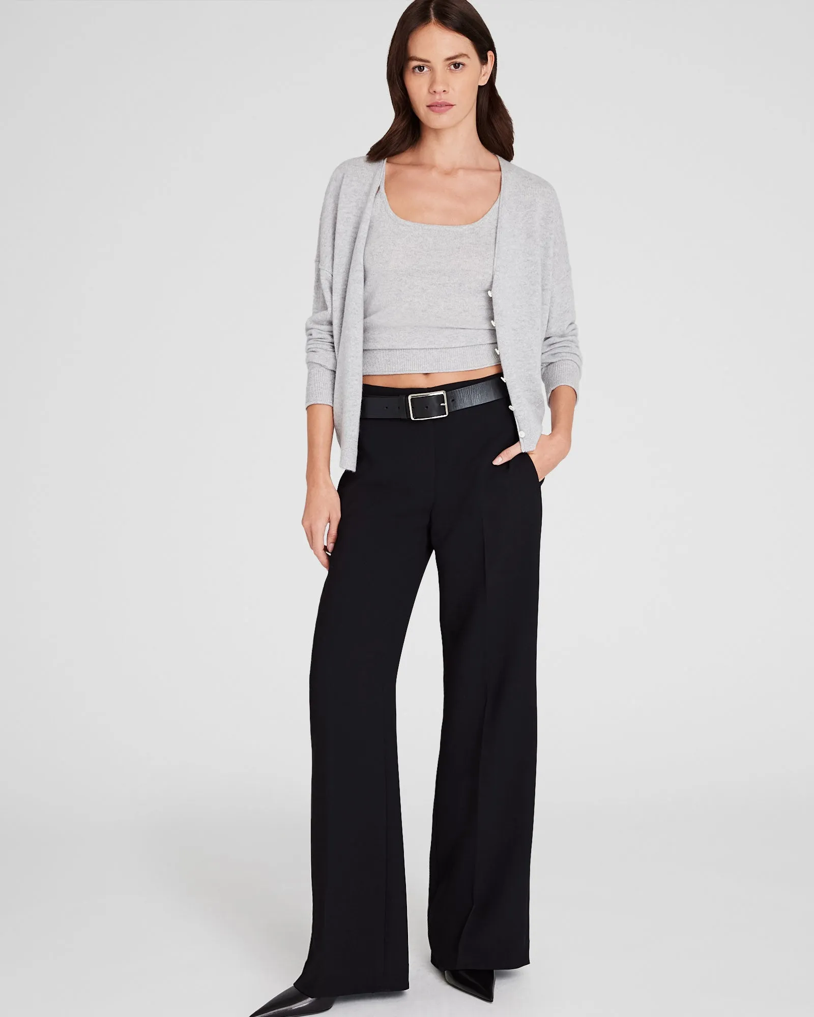Cashmere V-Neck Cardigan sold by Club Monaco product image thumbnail 4