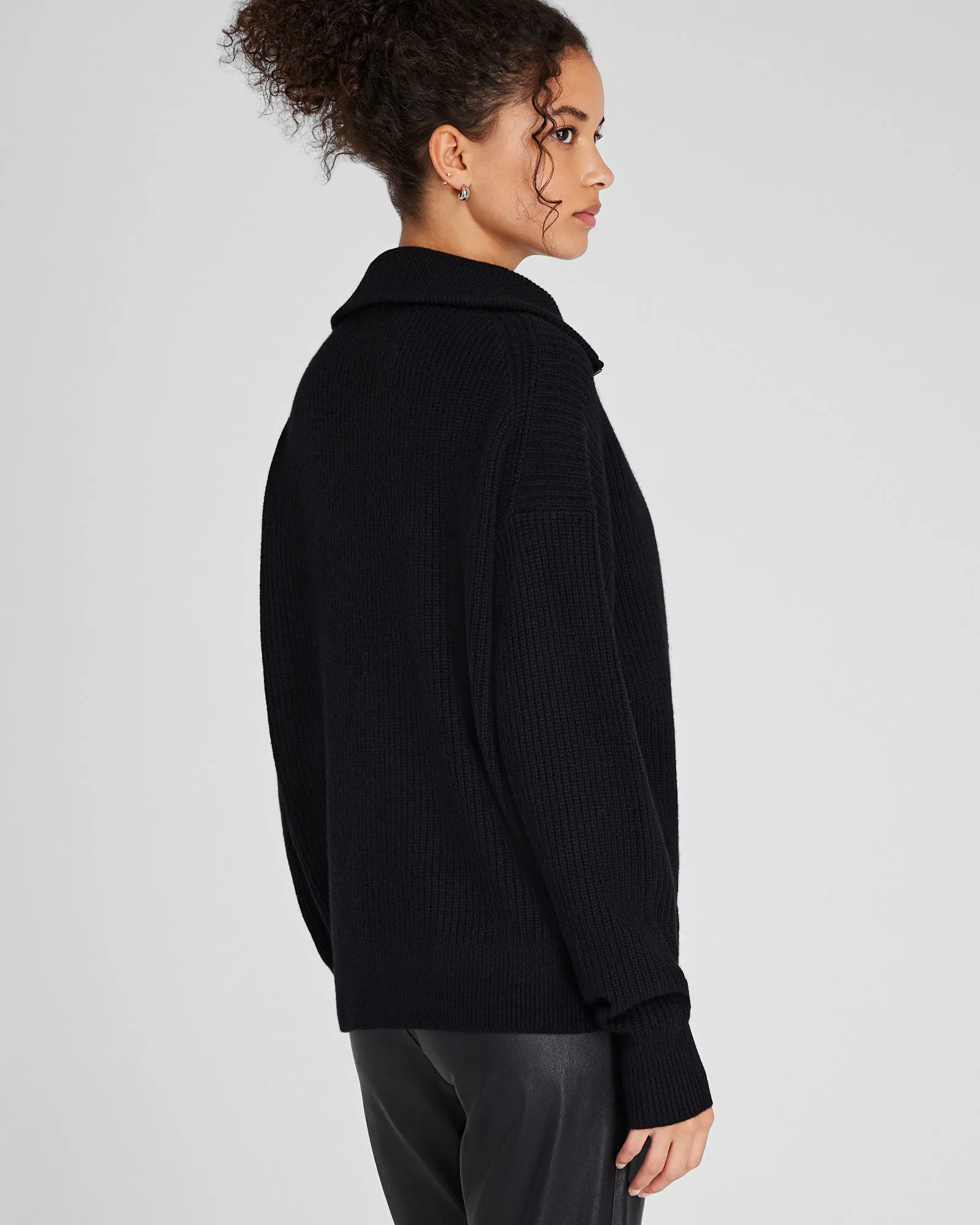 Cashmere Quarter-Zip Sweater sold by Club Monaco product image thumbnail 3