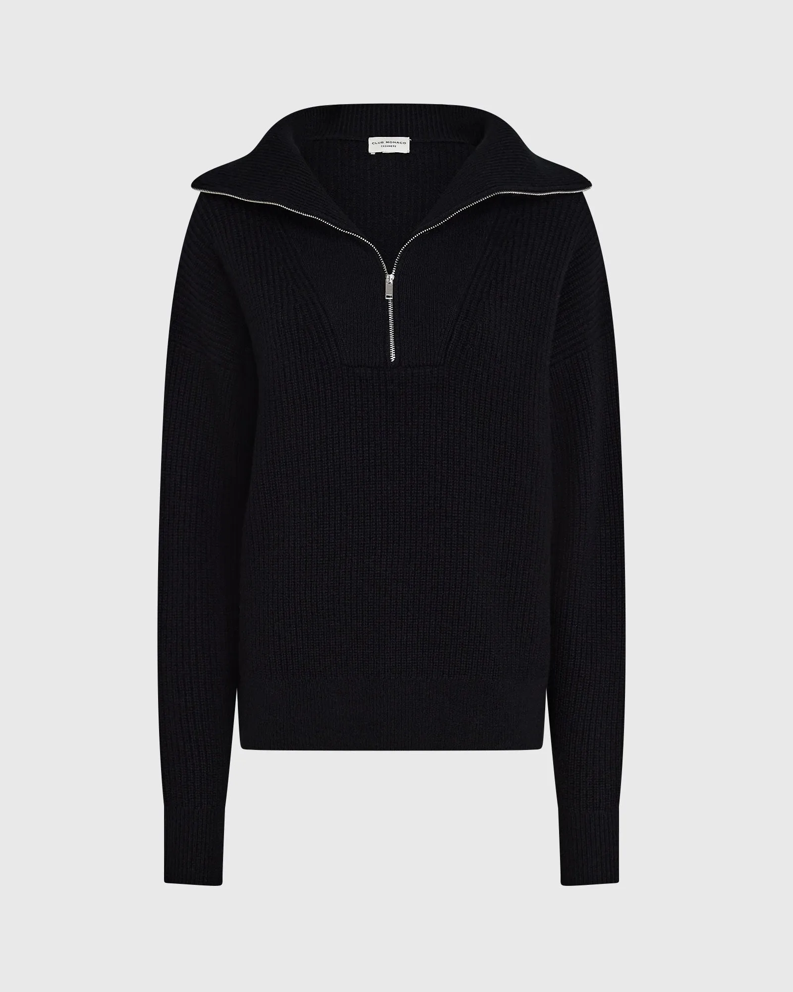 Cashmere Quarter-Zip Sweater sold by Club Monaco product image thumbnail 5
