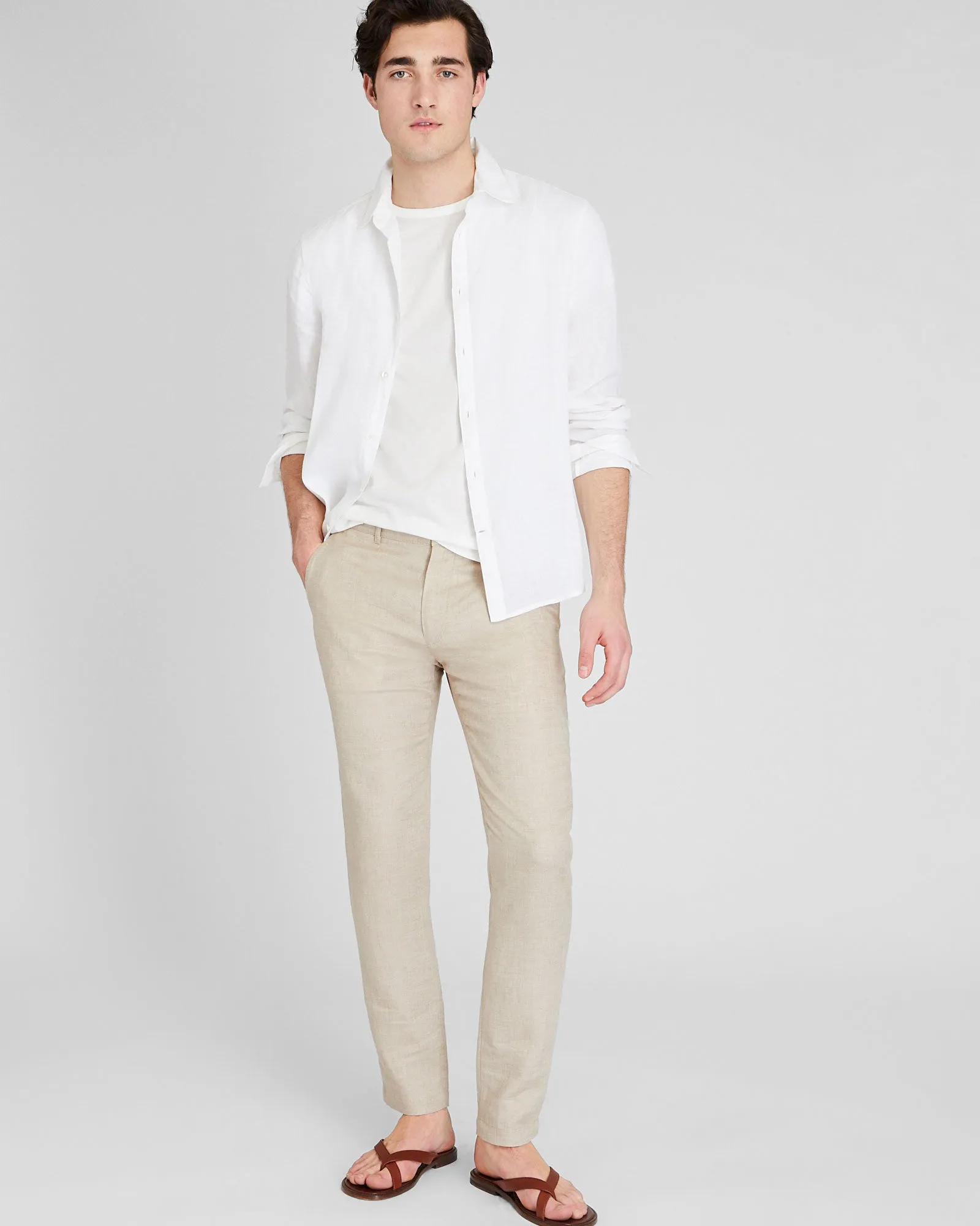 Connor Linen Pant sold by Club Monaco product image thumbnail 5
