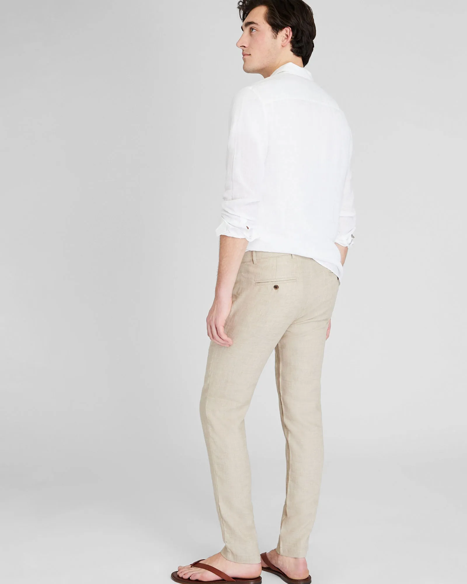 Connor Linen Pant sold by Club Monaco product image thumbnail 3