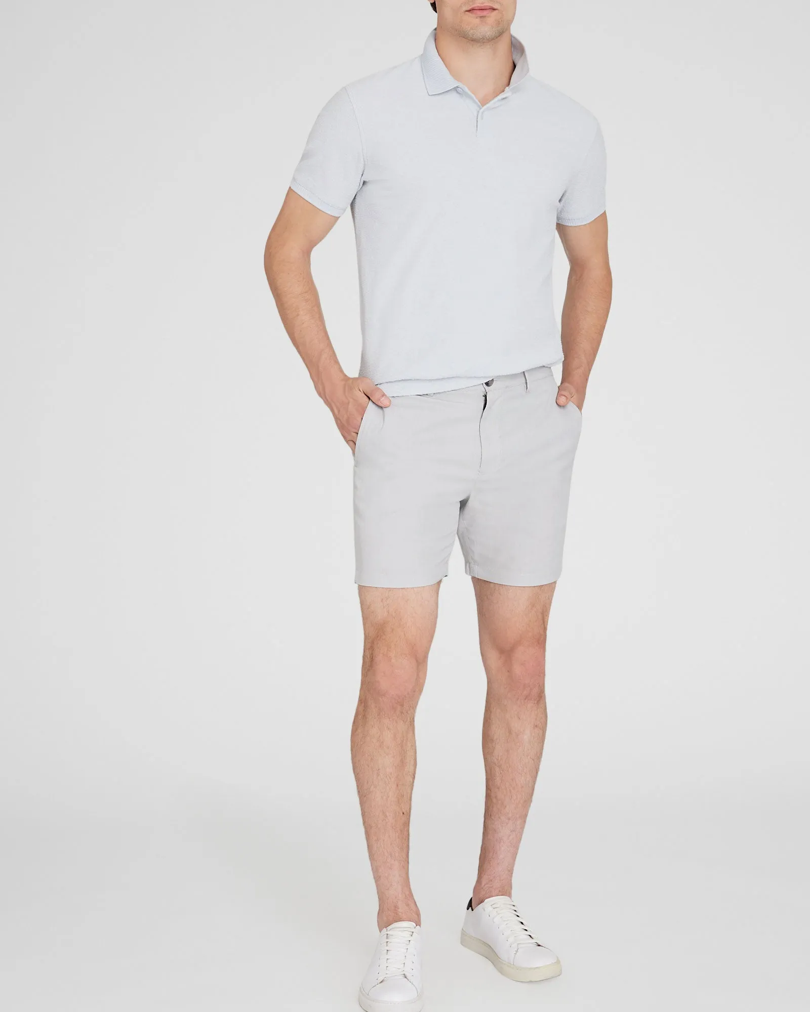 Baxter Micro-Stripe 7" Shorts sold by Club Monaco