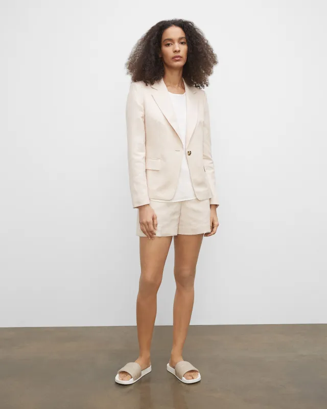 Classic Linen Blend Blazer sold by Club Monaco