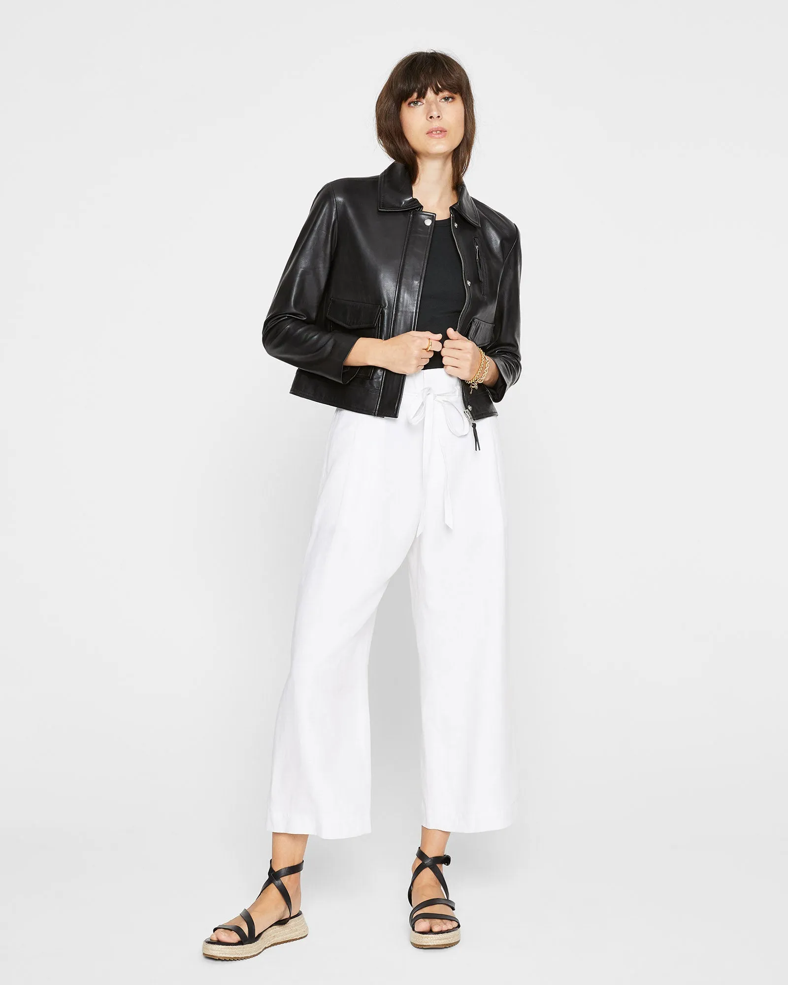 Anreannah Wide Leg Pant sold by Club Monaco