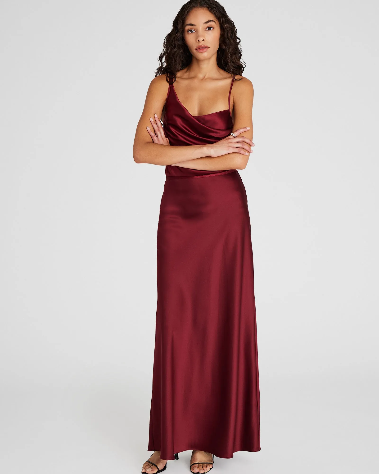 Silk Charmeuse Maxi Skirt sold by Club Monaco product image thumbnail 4