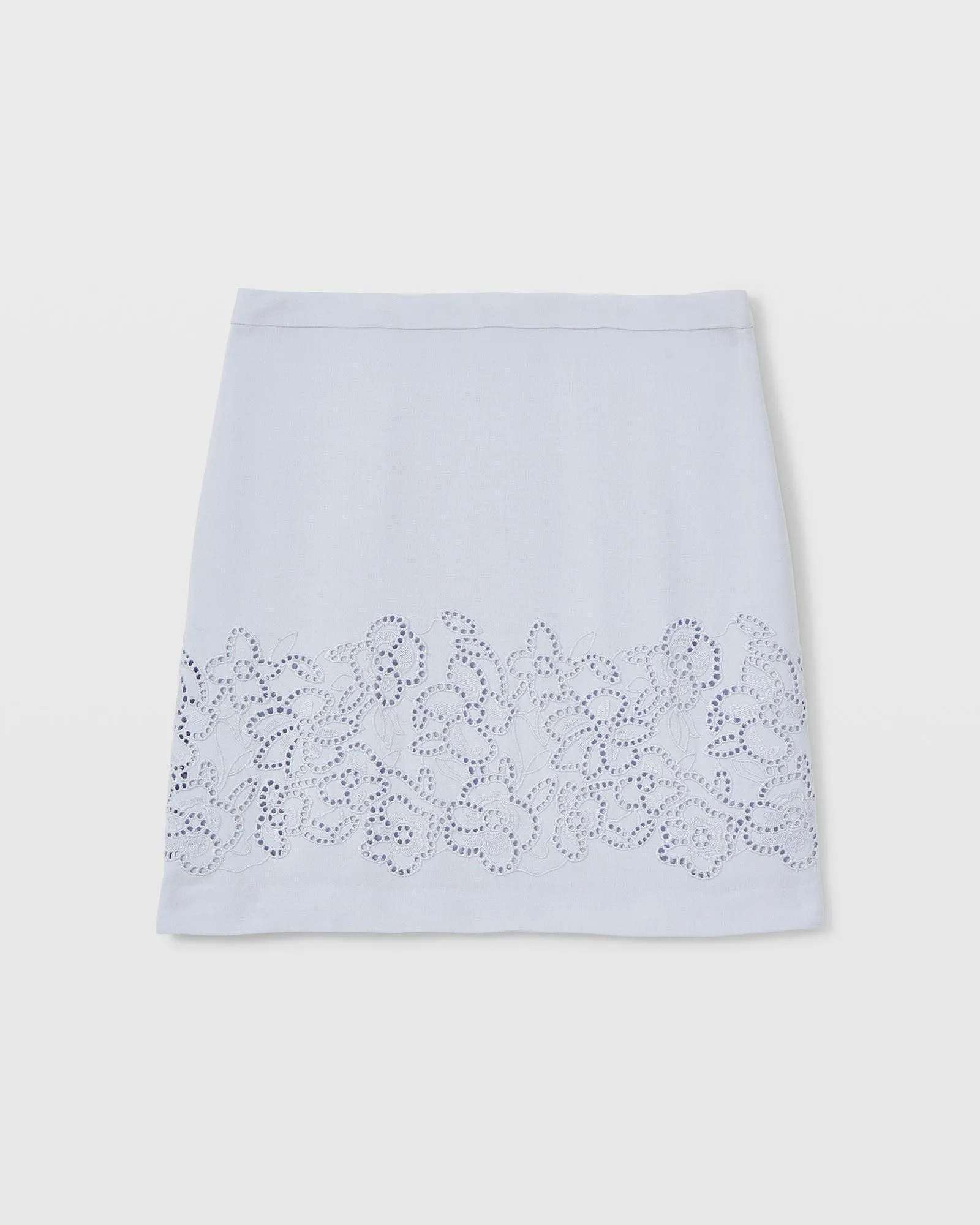 Embroidered Eyelet Mini Skirt sold by Club Monaco product image thumbnail 5