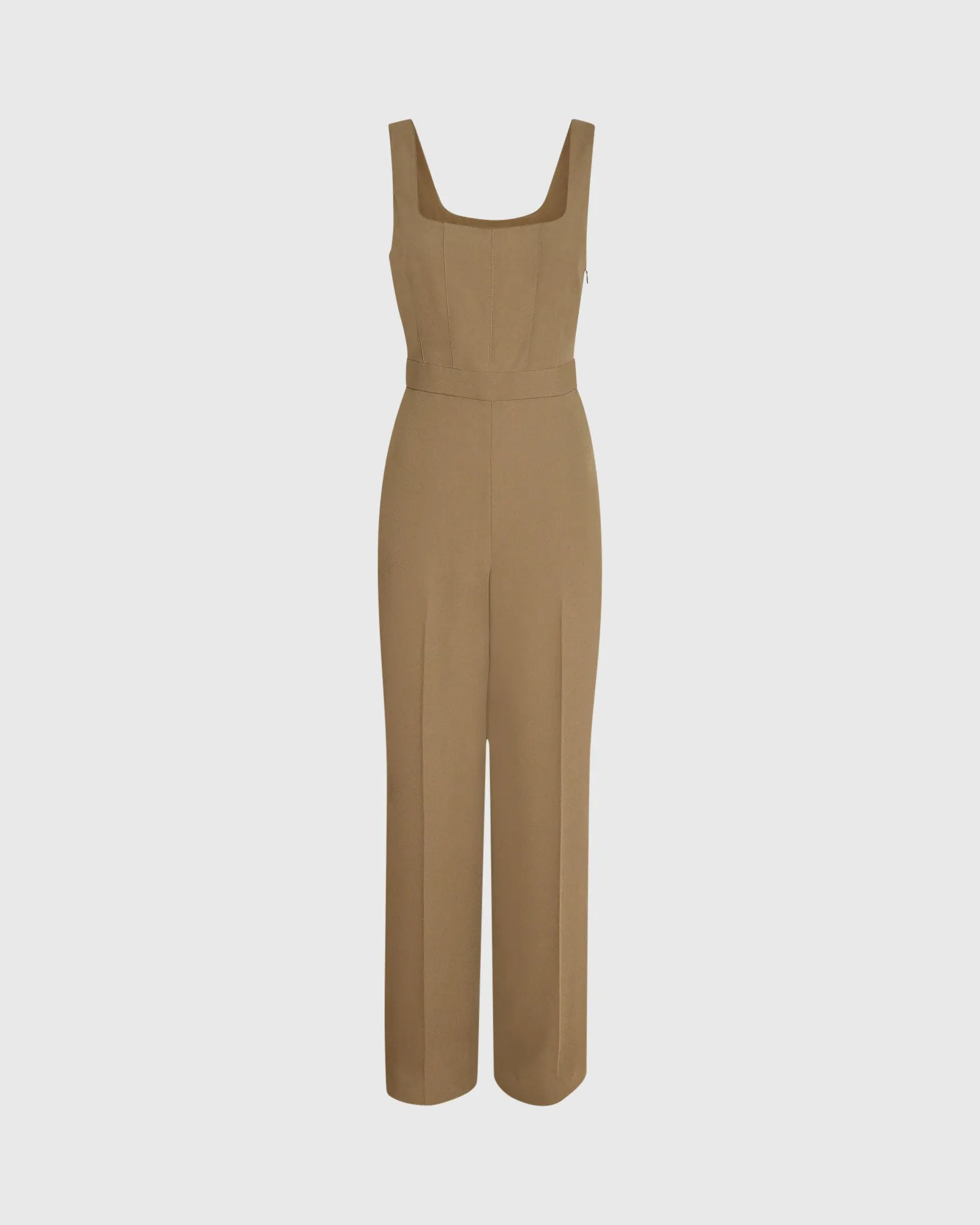 Crepe Square-Neck Jumpsuit sold by Club Monaco product image thumbnail 5