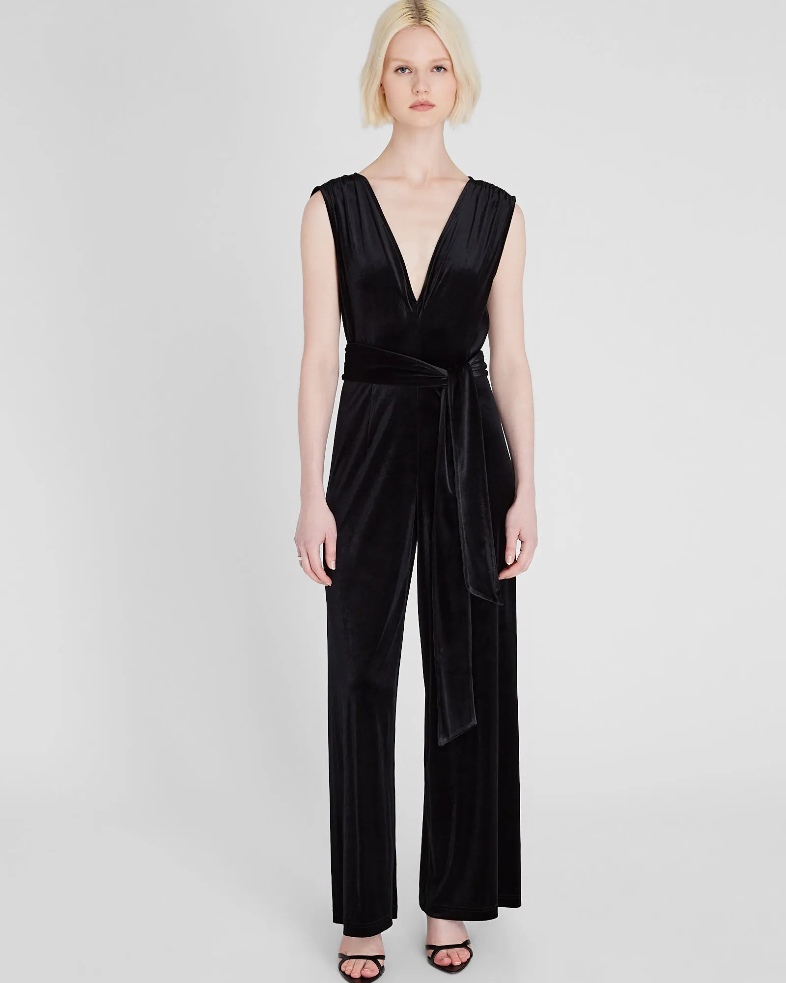 Velvet Knit Jumpsuit sold by Club Monaco product image thumbnail 4