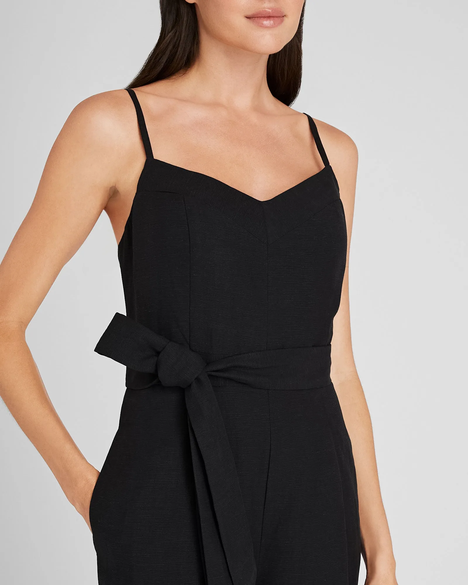 Linen Blend Jumpsuit sold by Club Monaco product image thumbnail 3