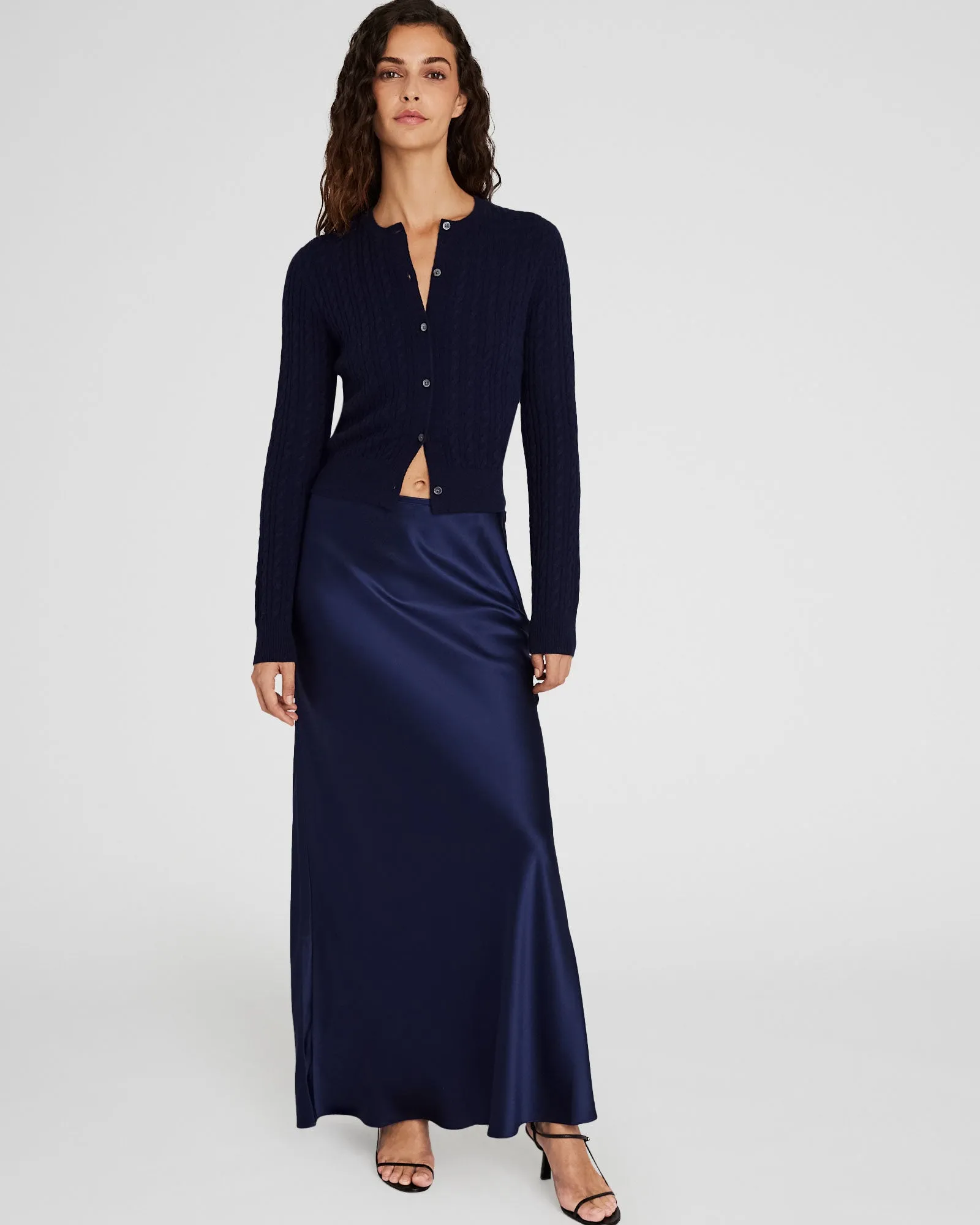 Silk Charmeuse Maxi Skirt sold by Club Monaco