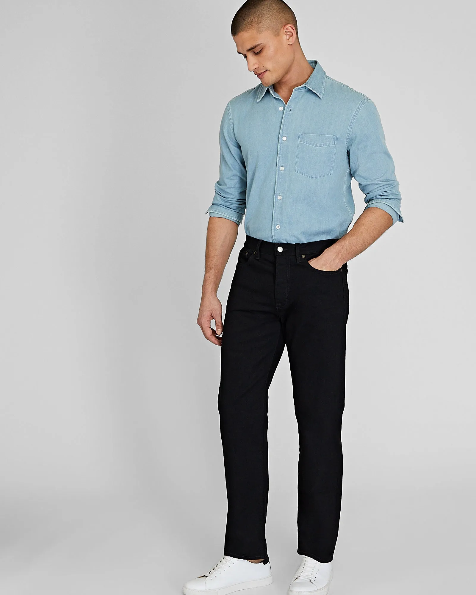 Straight Fit Jeans sold by Club Monaco product image thumbnail 3