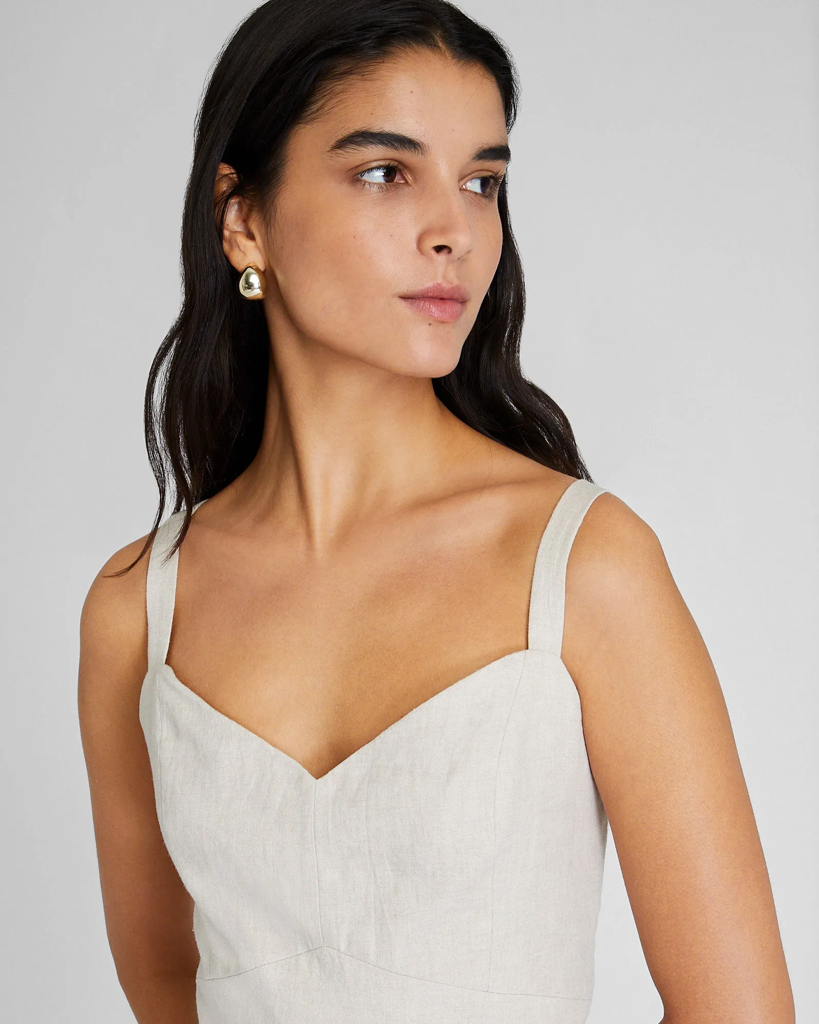 Fluted Hem Mini Dress sold by Club Monaco product image thumbnail 5