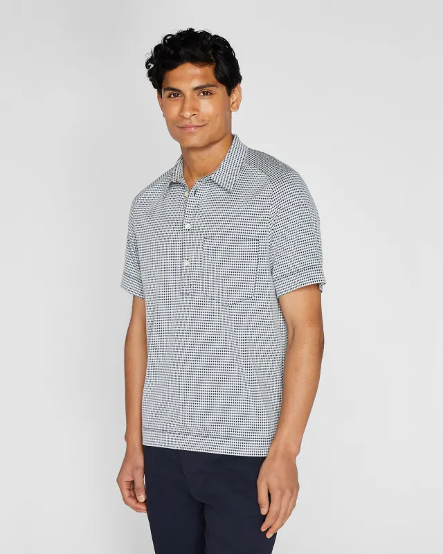 Seersucker Knit Popover made by Club Monaco