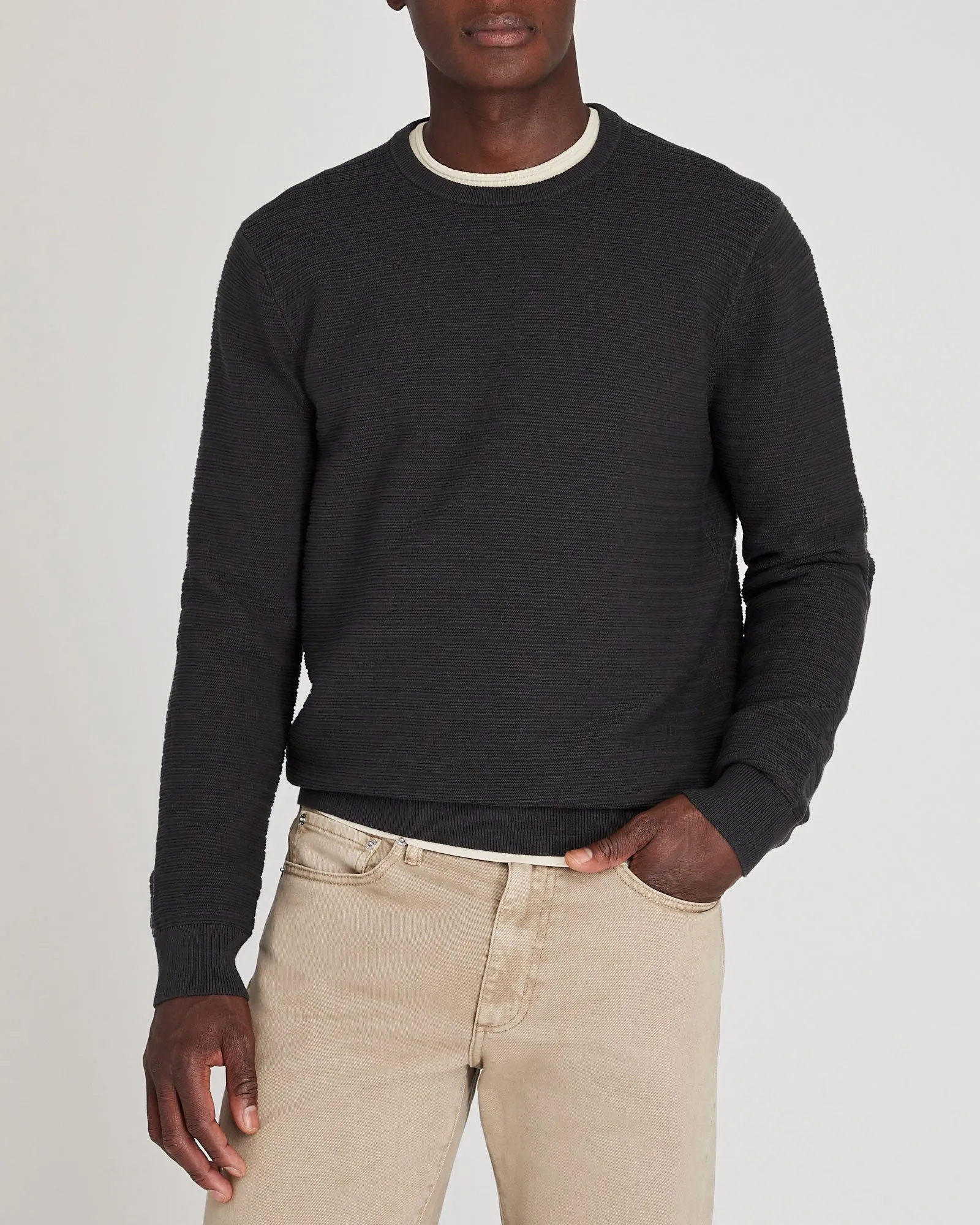 Links Stripe Crewneck sold by Club Monaco