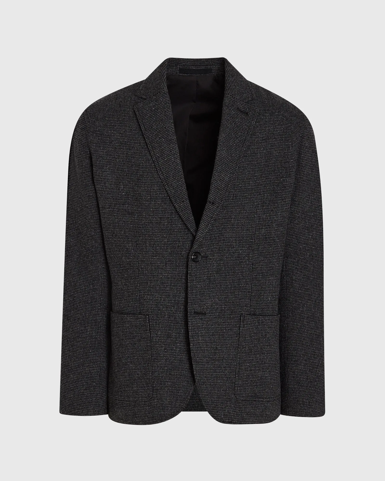 Lightweight Wool Blend Houndstooth Blazer sold by Club Monaco product image thumbnail 5