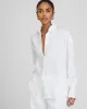 Relaxed Linen Button-Down Shirt sold by Club Monaco