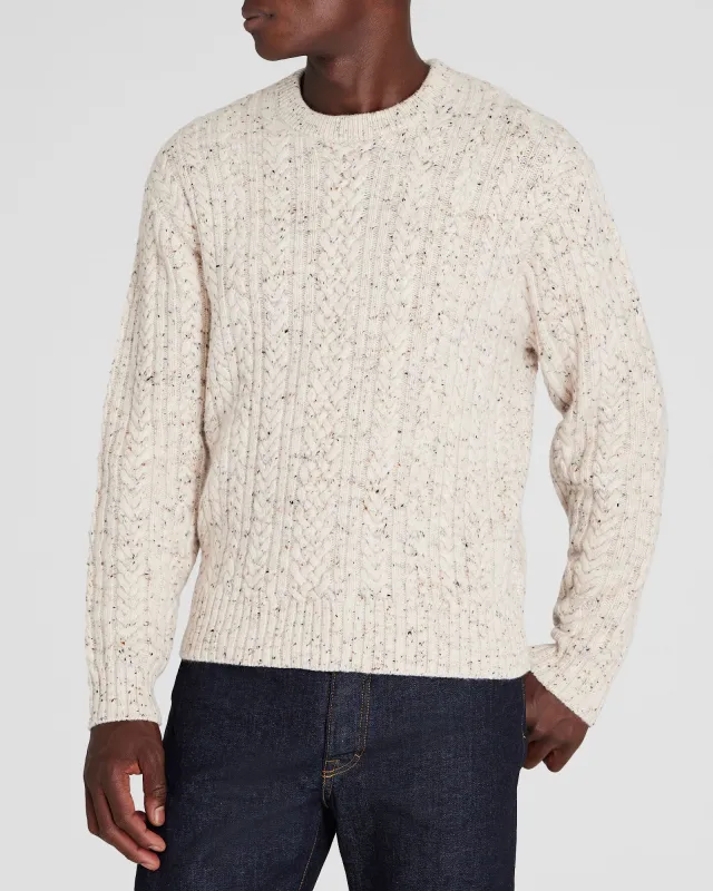 Chunky Cable Crewneck sold by Club Monaco