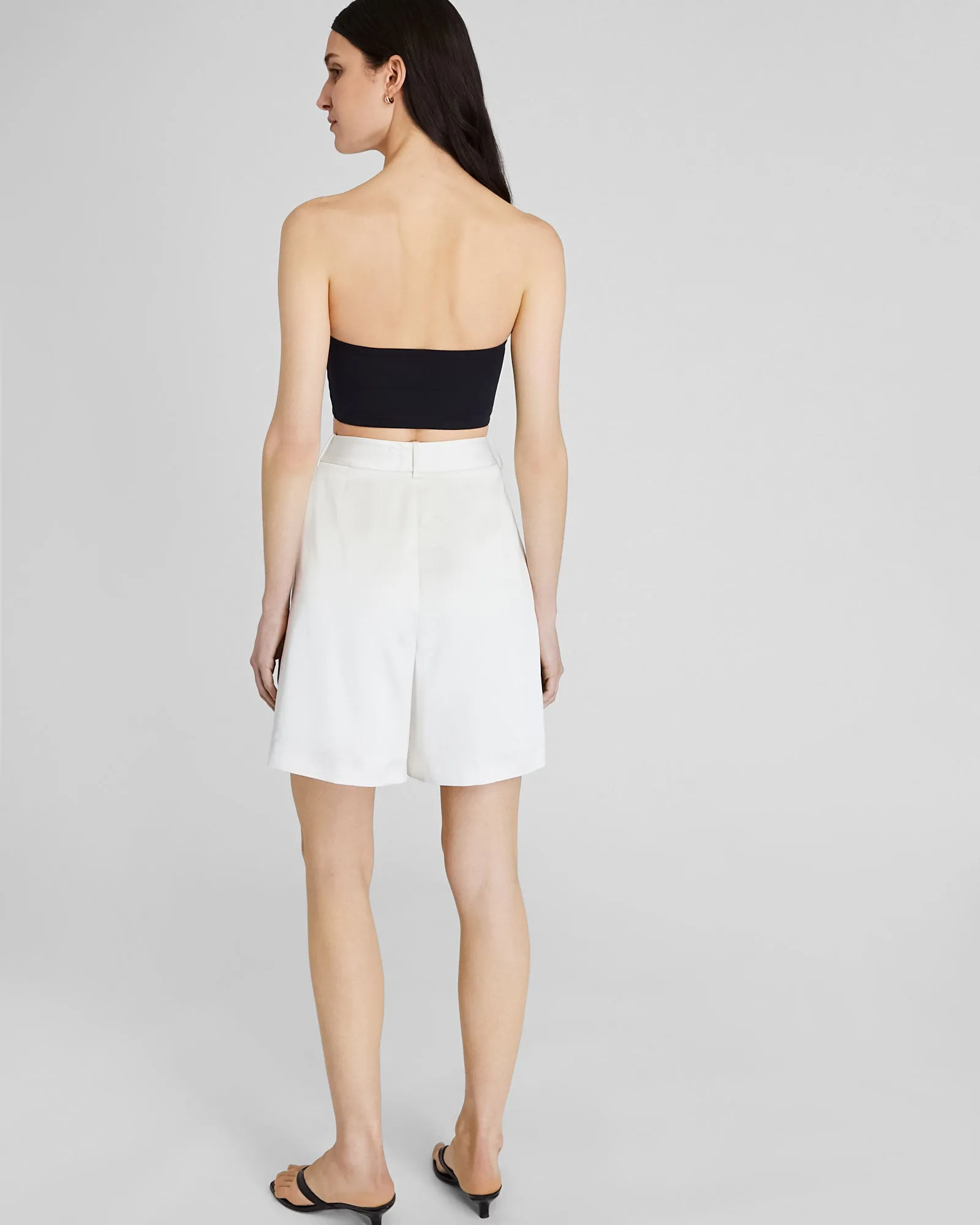 Silk Charmeuse Pleated Short sold by Club Monaco product image thumbnail 2