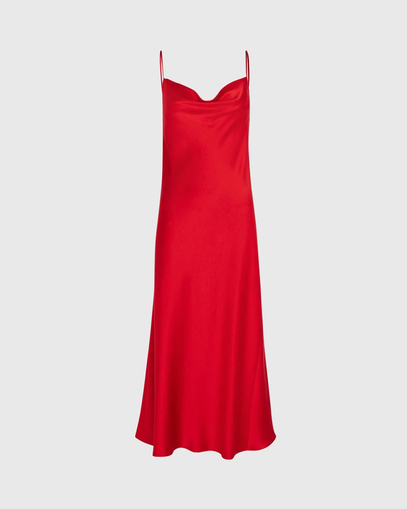 Cowl Neck Silk Midi Dress sold by Club Monaco product image thumbnail 5