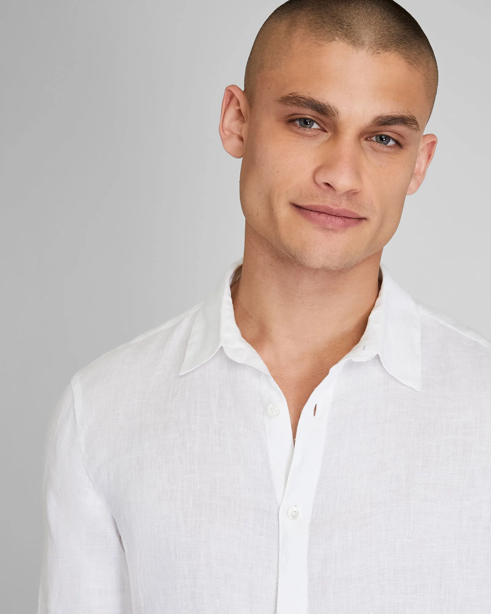 Carlo Bassetti Italian Linen Shirt sold by Club Monaco product image thumbnail 2